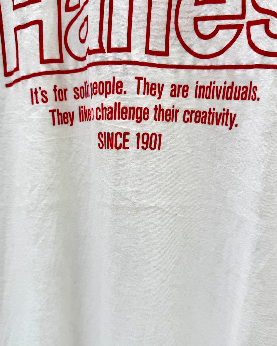 80’s Hanes Single Stitch Ringer T-shirt  상품이미지8