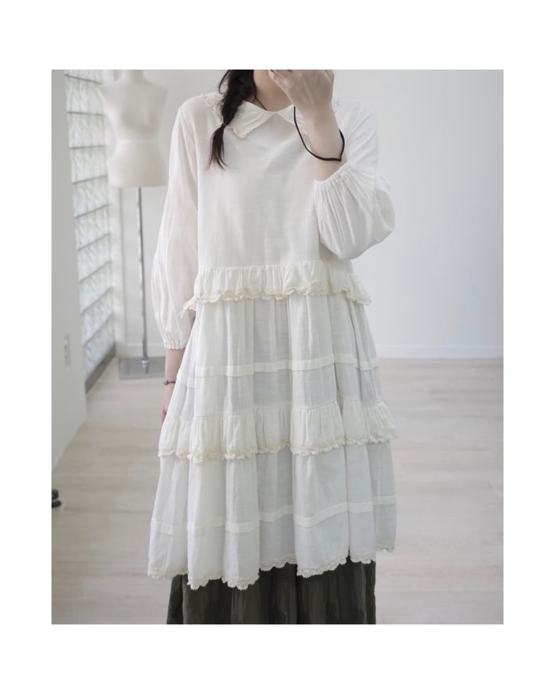 Kangkang ivory one-piece 상품이미지1