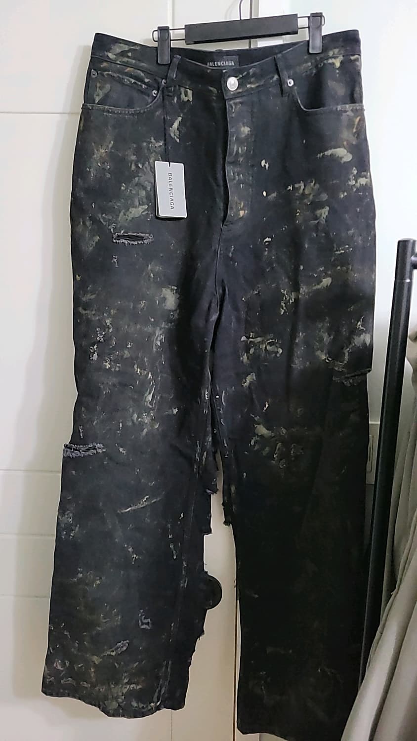 발렌시아가 슈퍼 디스트로이드 팬츠 하드 상품이미지3