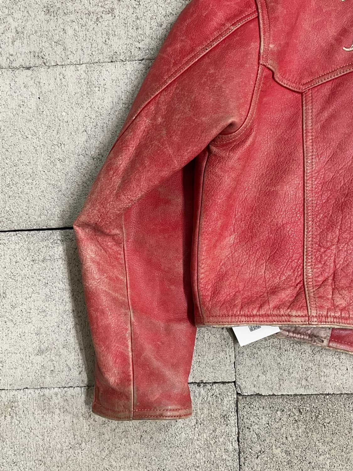 빈티지 싱글 라이더 자켓  상품이미지10