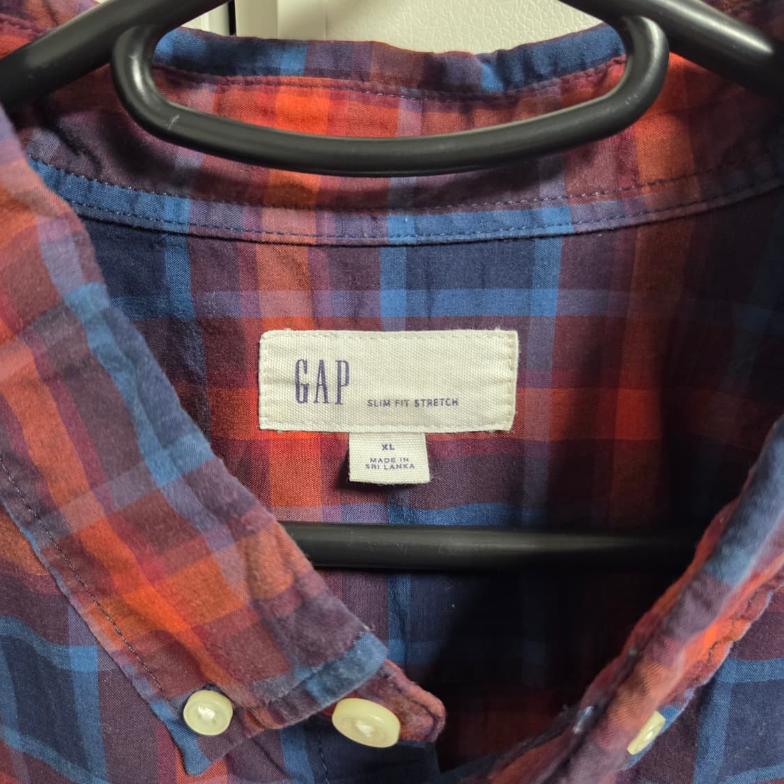 Gap 갭 체크 셔츠 XL(105) 상품이미지4