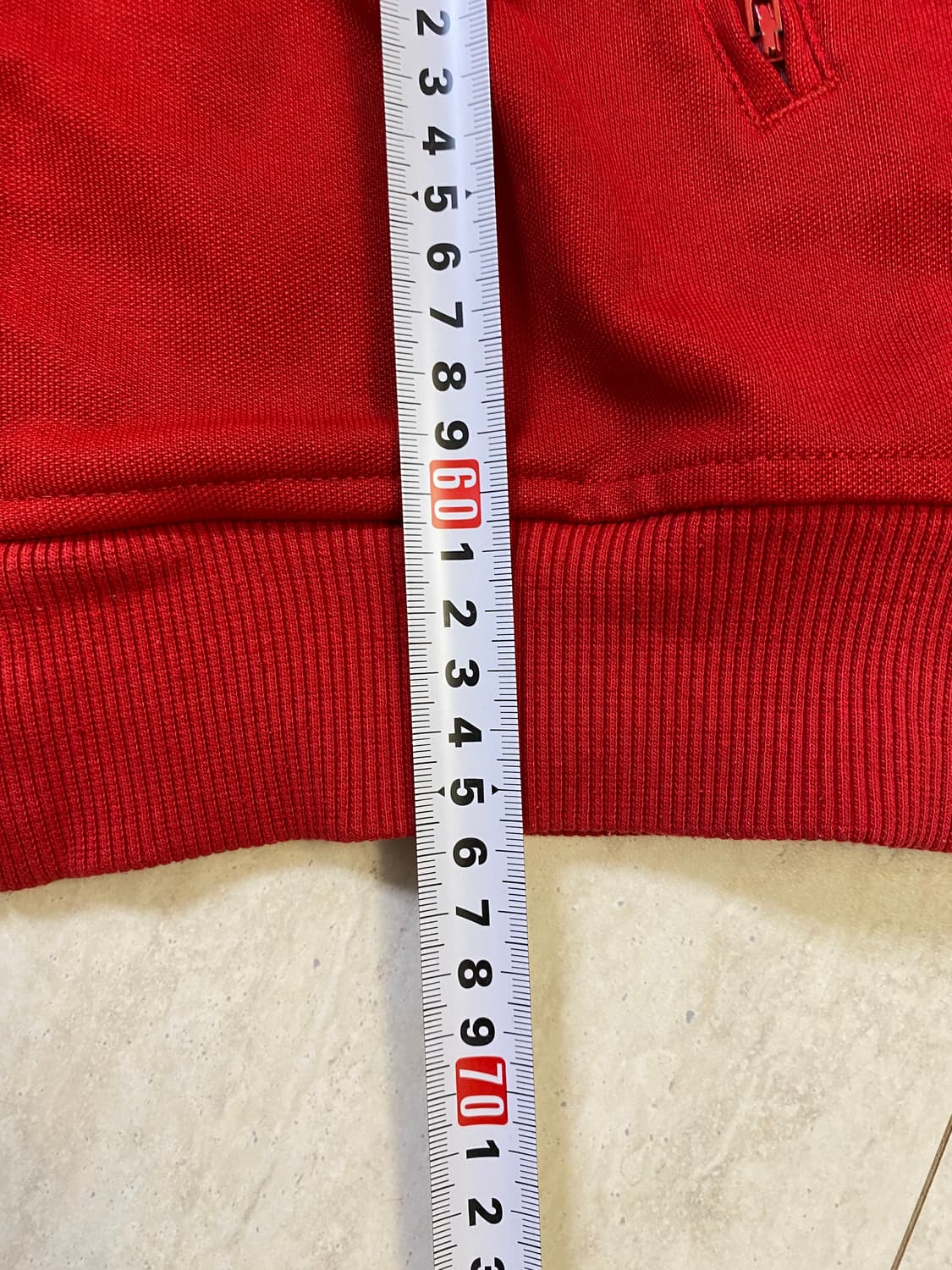 95)아디다스 베켄바우어 레드/화이트 져지 집업 상품이미지7