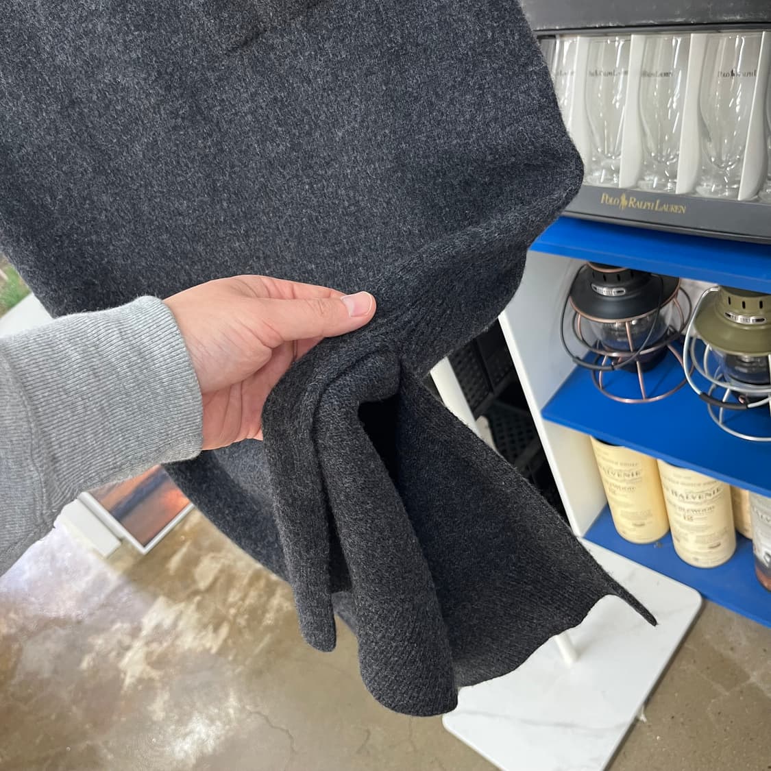 아떼바네사브르노 캐시미어 블렌드 스커트 F 상품이미지3