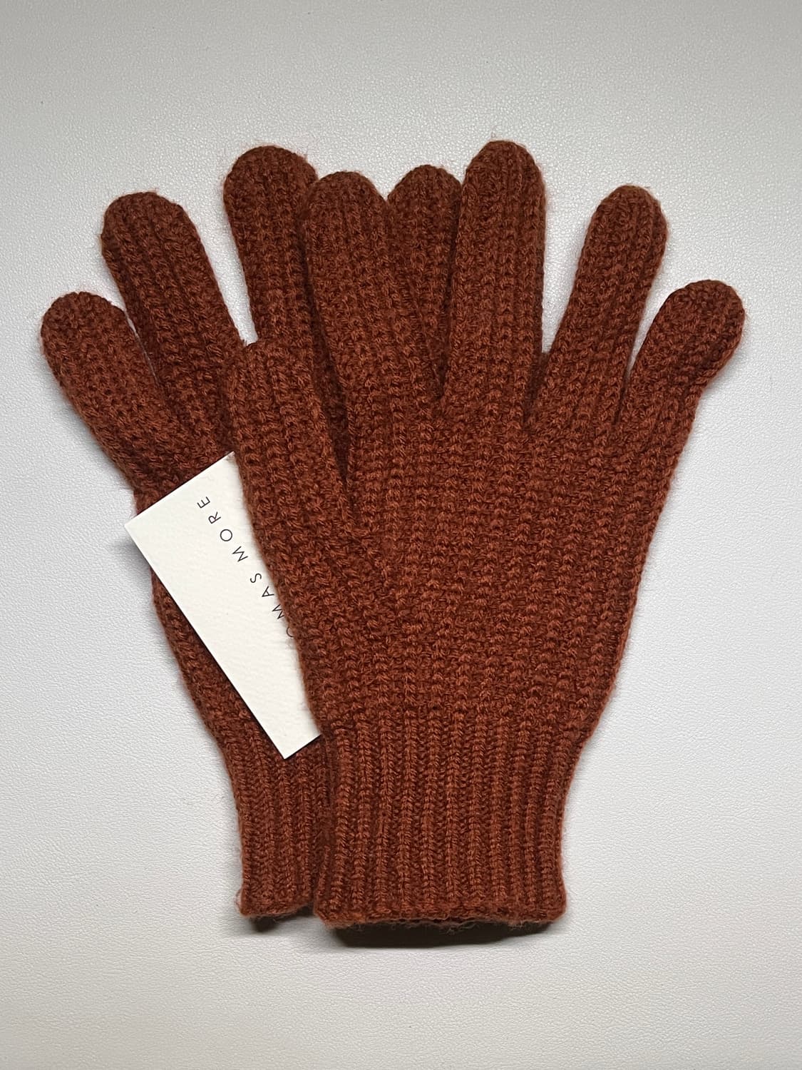 토마스모어 핑거 니트 장갑 오렌지 TC4-AC01 Man 상품이미지2