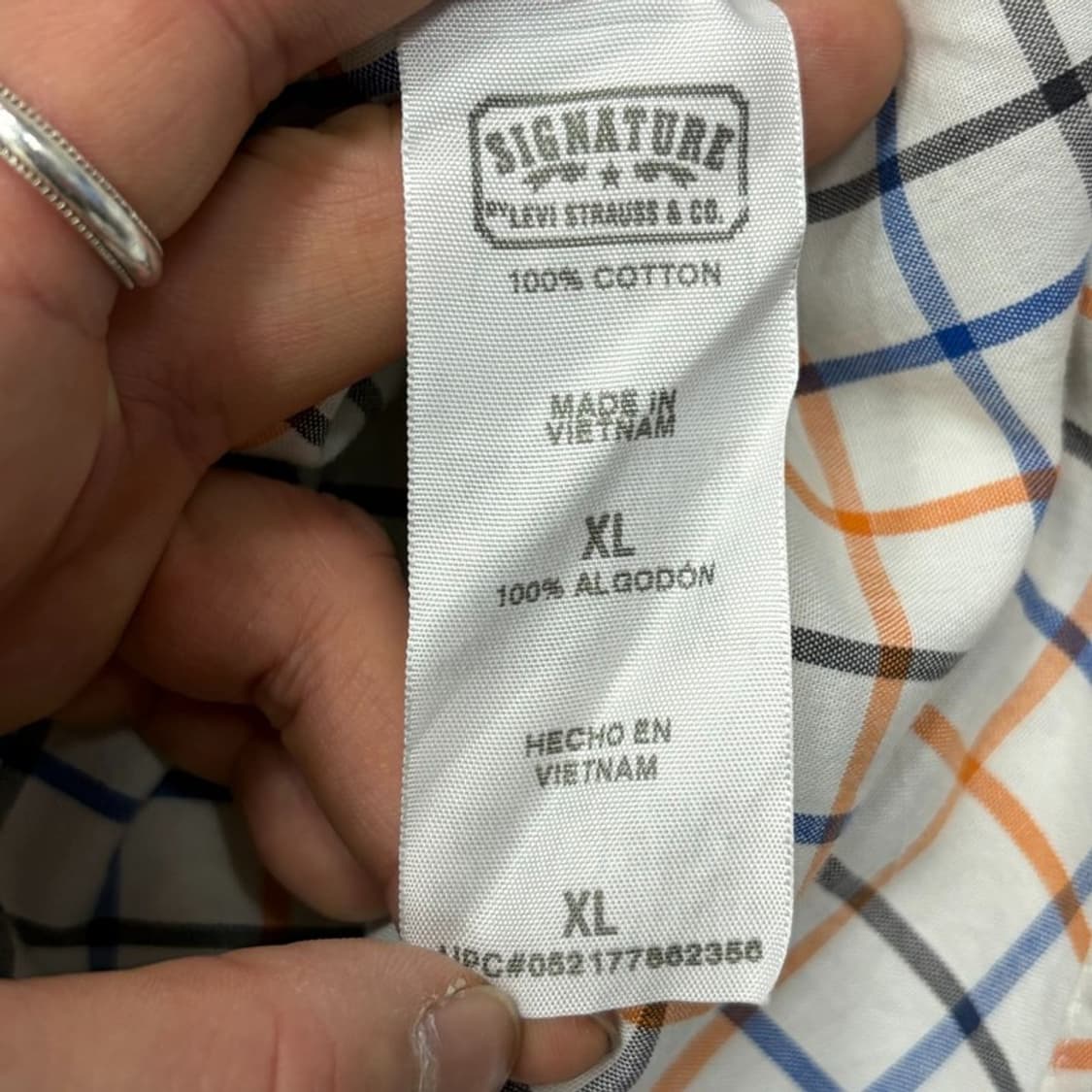 리바이스 시그니처 체크셔츠 v2968 상품이미지7