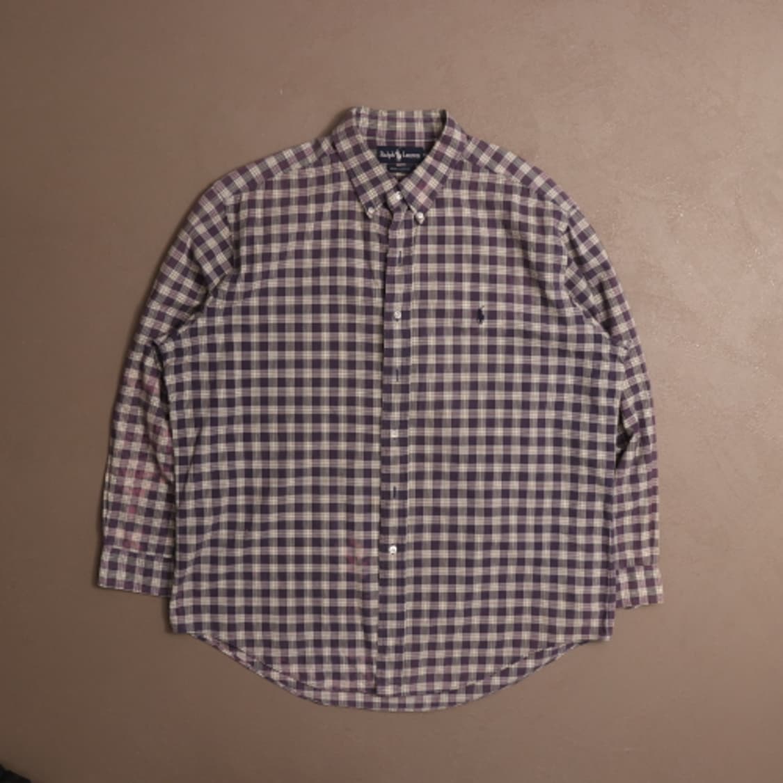 폴로 랄프로렌 코튼 체크 셔츠 A1448 상품이미지1