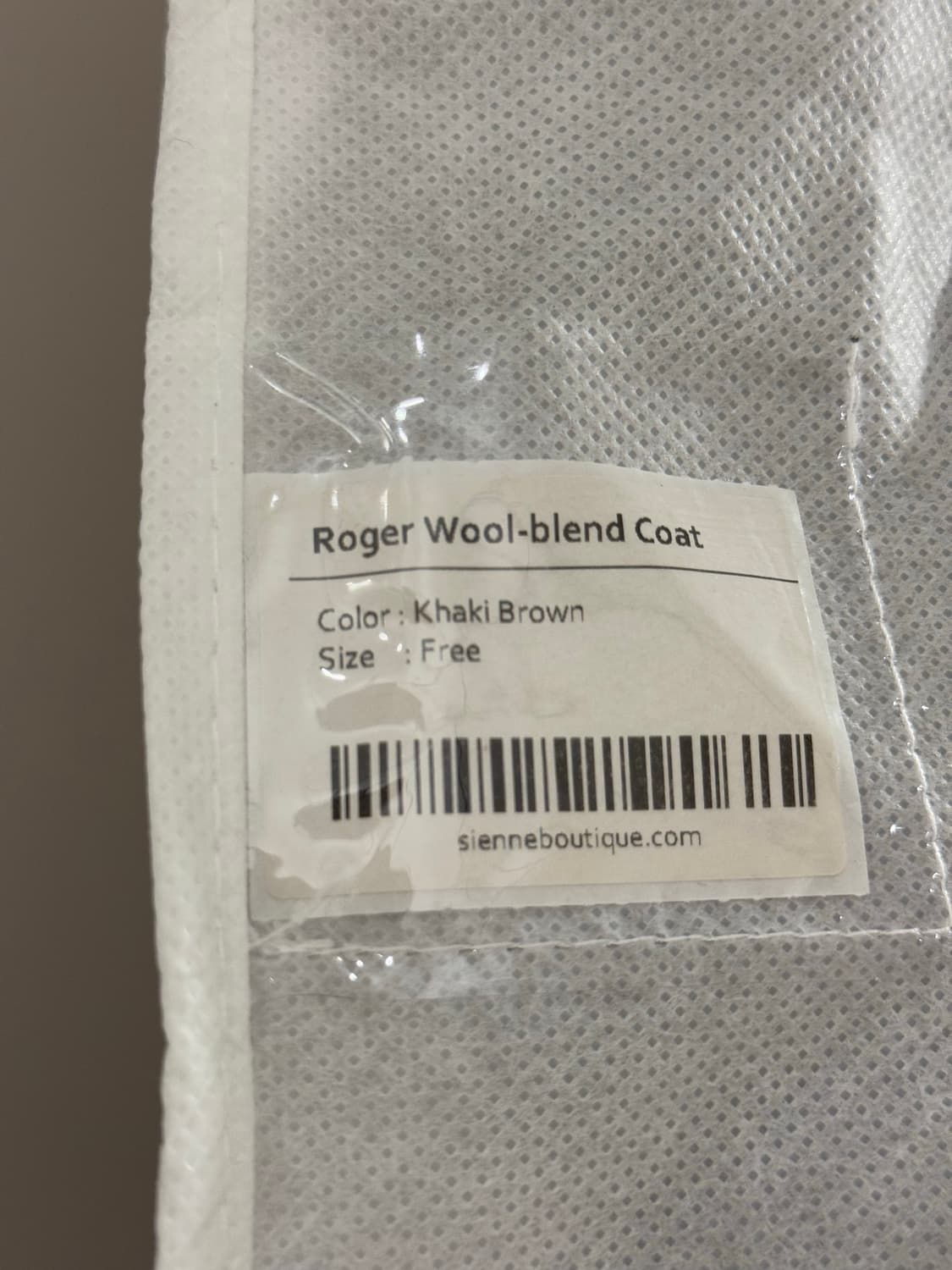 [정품][1회착용][정가38만원] 시엔느Roger wool-blend코트 상품이미지9
