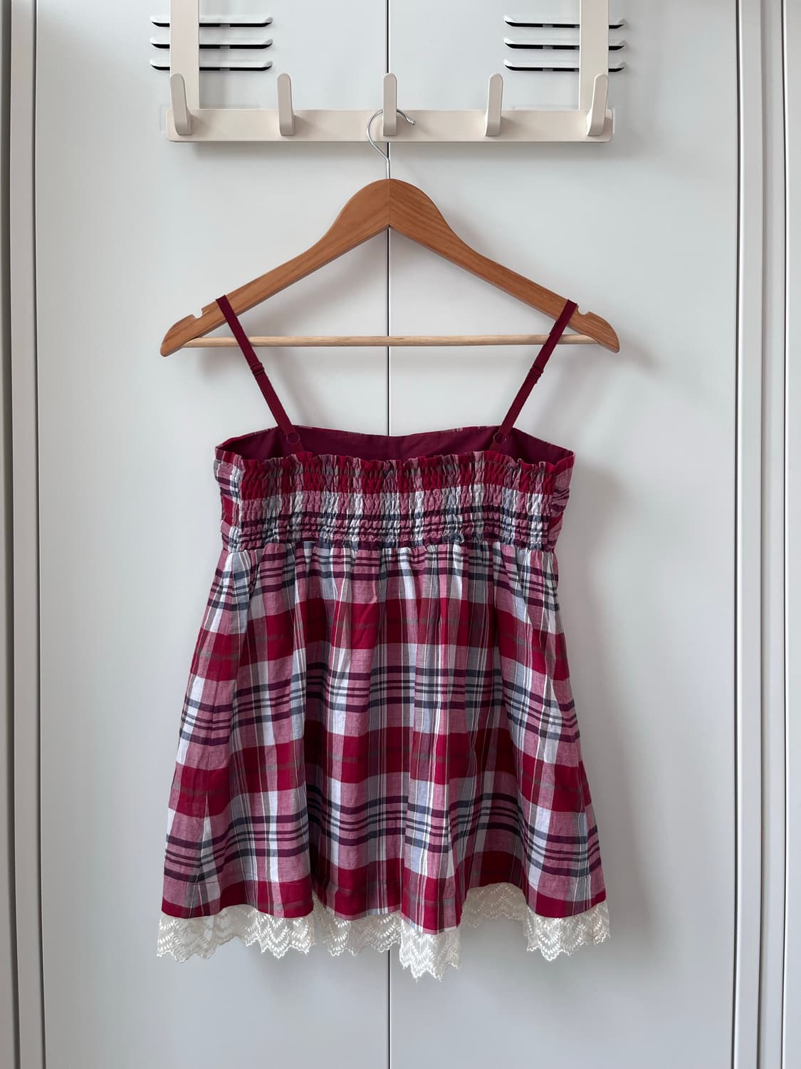 Olive de olive 올리브데올리브 로걀 리본 체크 뷔스티에 상품이미지10