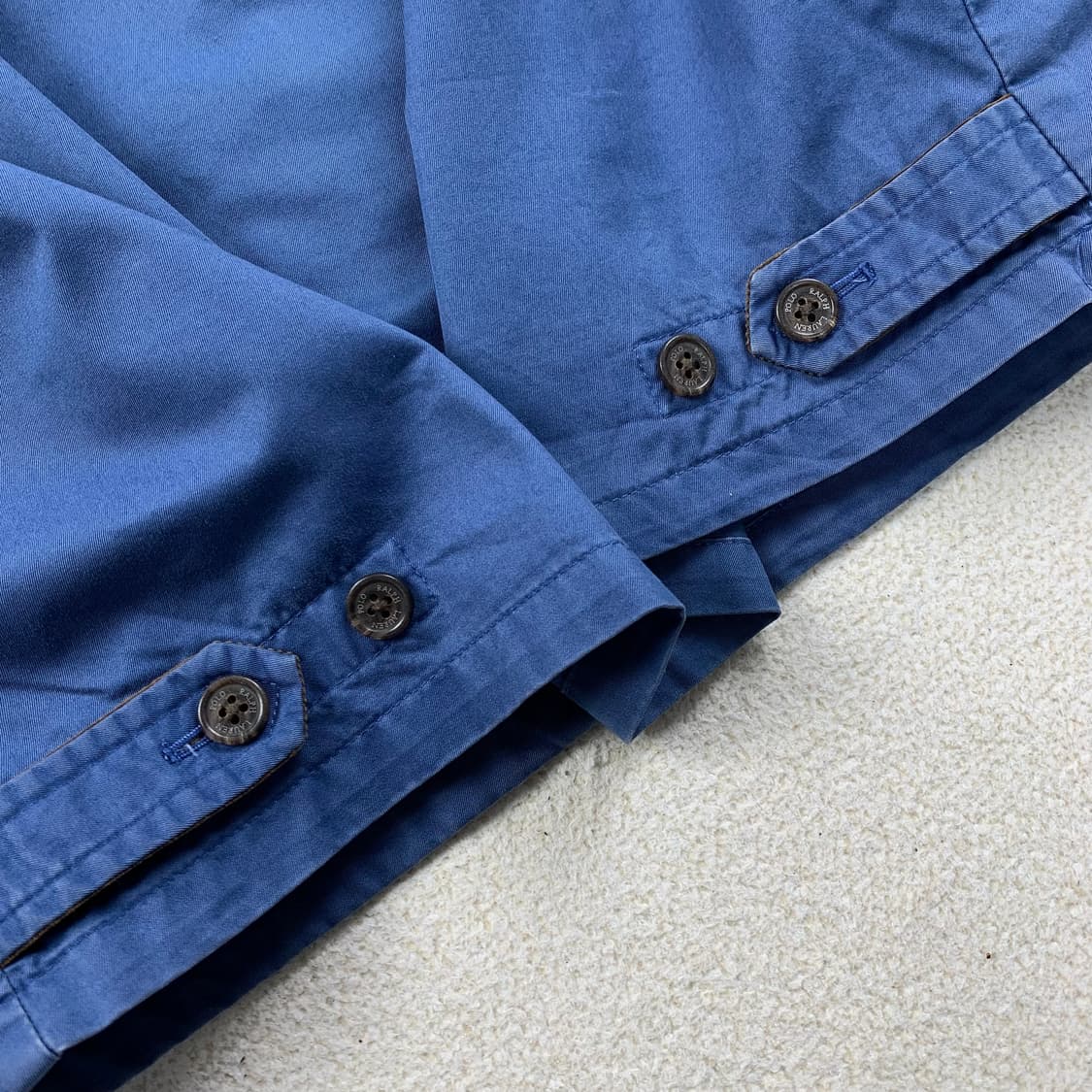 00‘s 폴로 랄프로렌 포니로고 코듀로이 카라 바라쿠타 헤링턴 자켓 상품이미지6