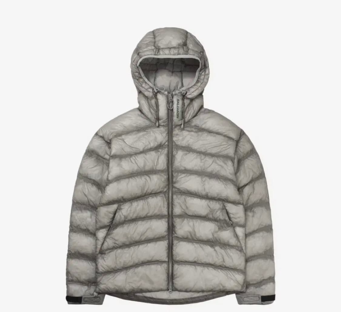 [L] 살로몬 UNI 인슐레이션 패딩 그레이 상품이미지1