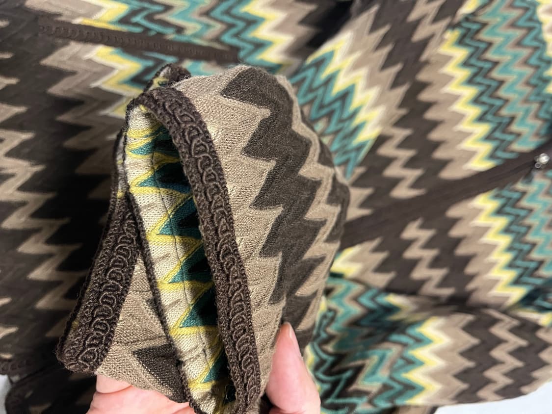 빈티지 니트후드집업 여성M 상품이미지3