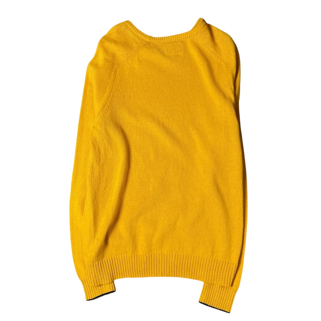 아메리칸이글 자수로고 머스타드 긴팔 니트 M 상품이미지2