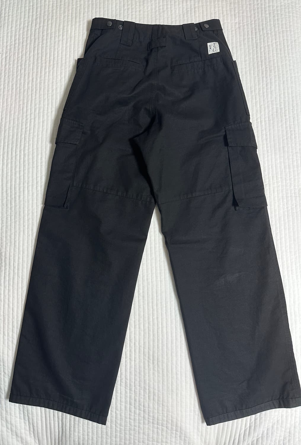 (2) 해칭룸 VTG 스타 퍼티그 팬츠 워시드 블랙 상품이미지3