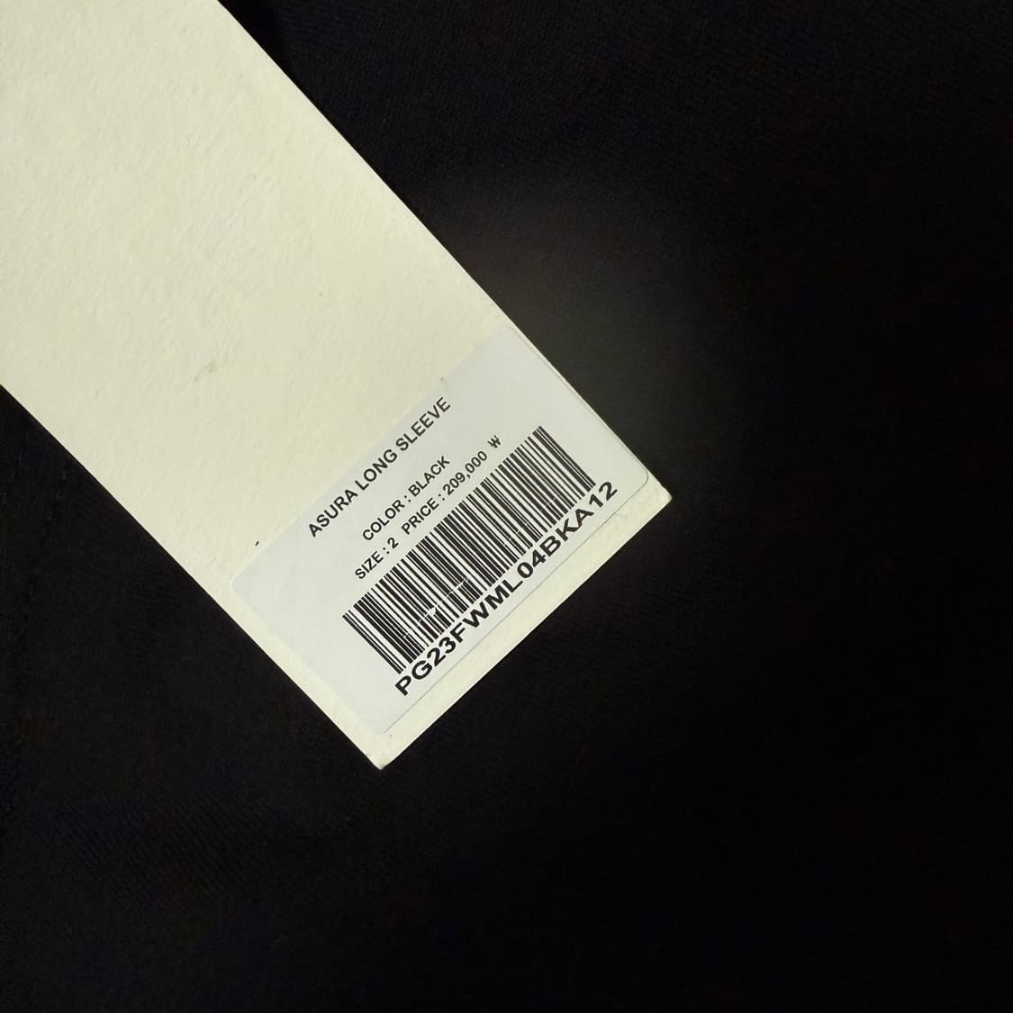 Project G/R 아수라 롱슬리브 상품이미지3