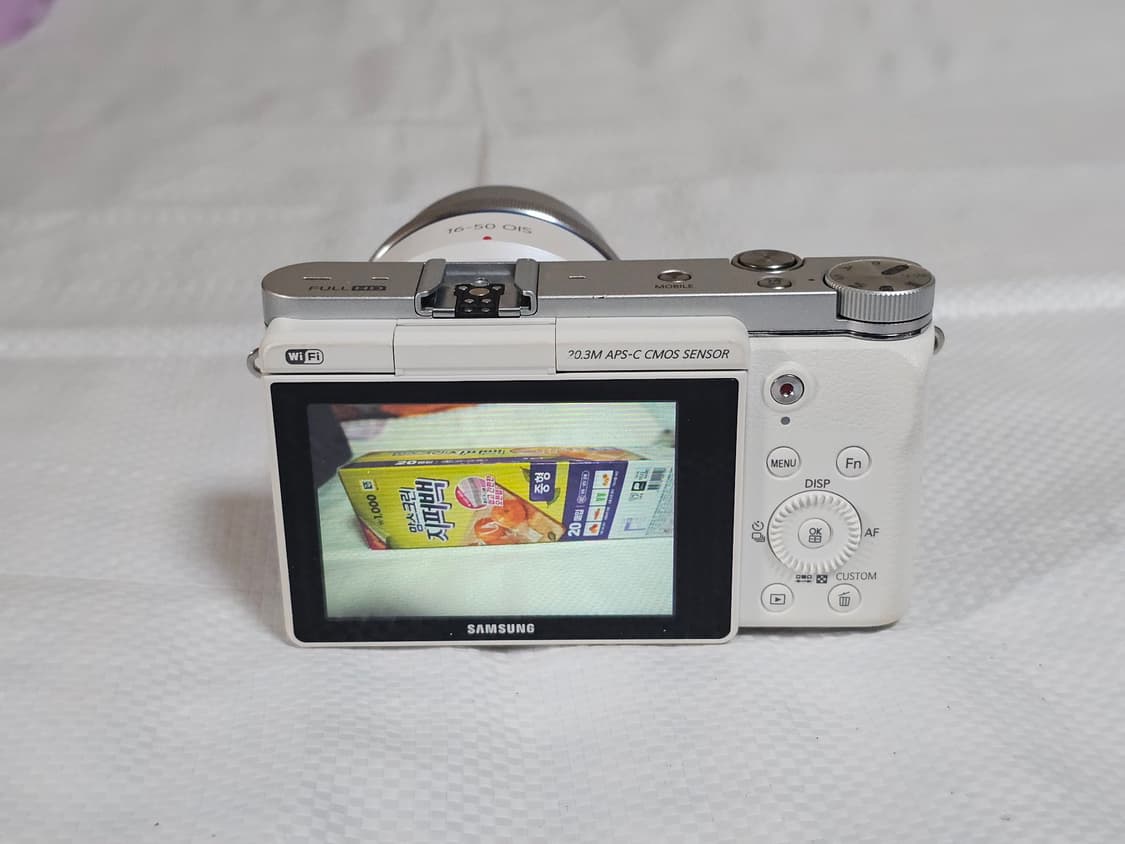 삼성 NX3000 미러리스 카메라 화이트 상품이미지8