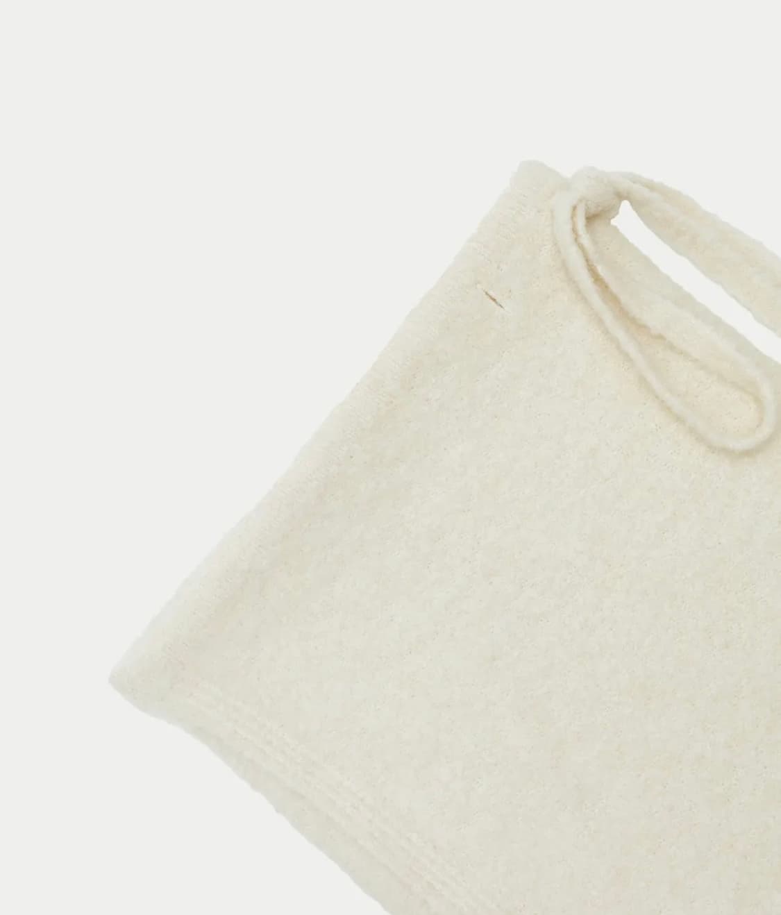 아모멘토 MIX BOUCLE WRAP SKIRT_IVORY 상품이미지3