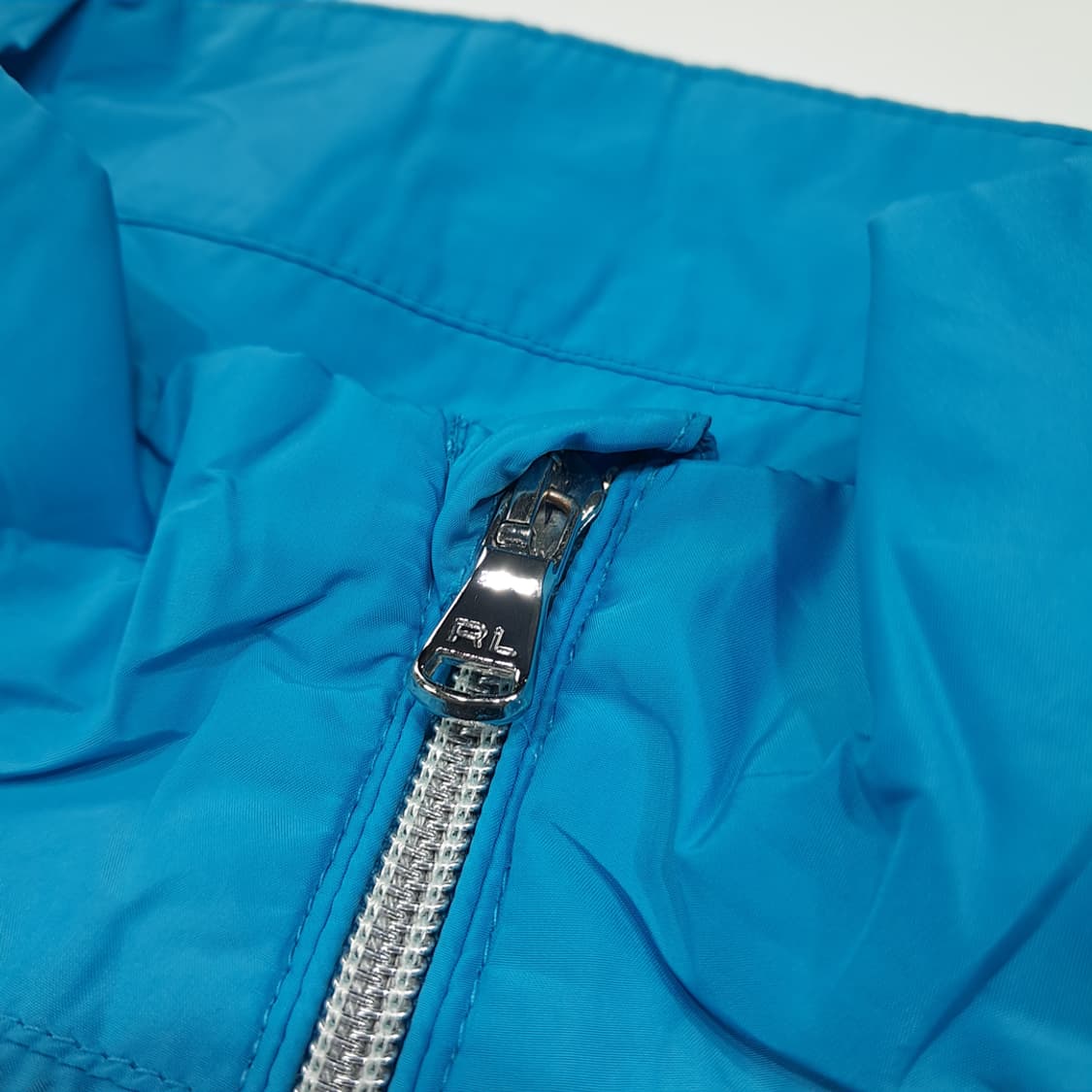 CL915 M 폴로 00s 스카이블루 집업 조끼 베스트 상품이미지4