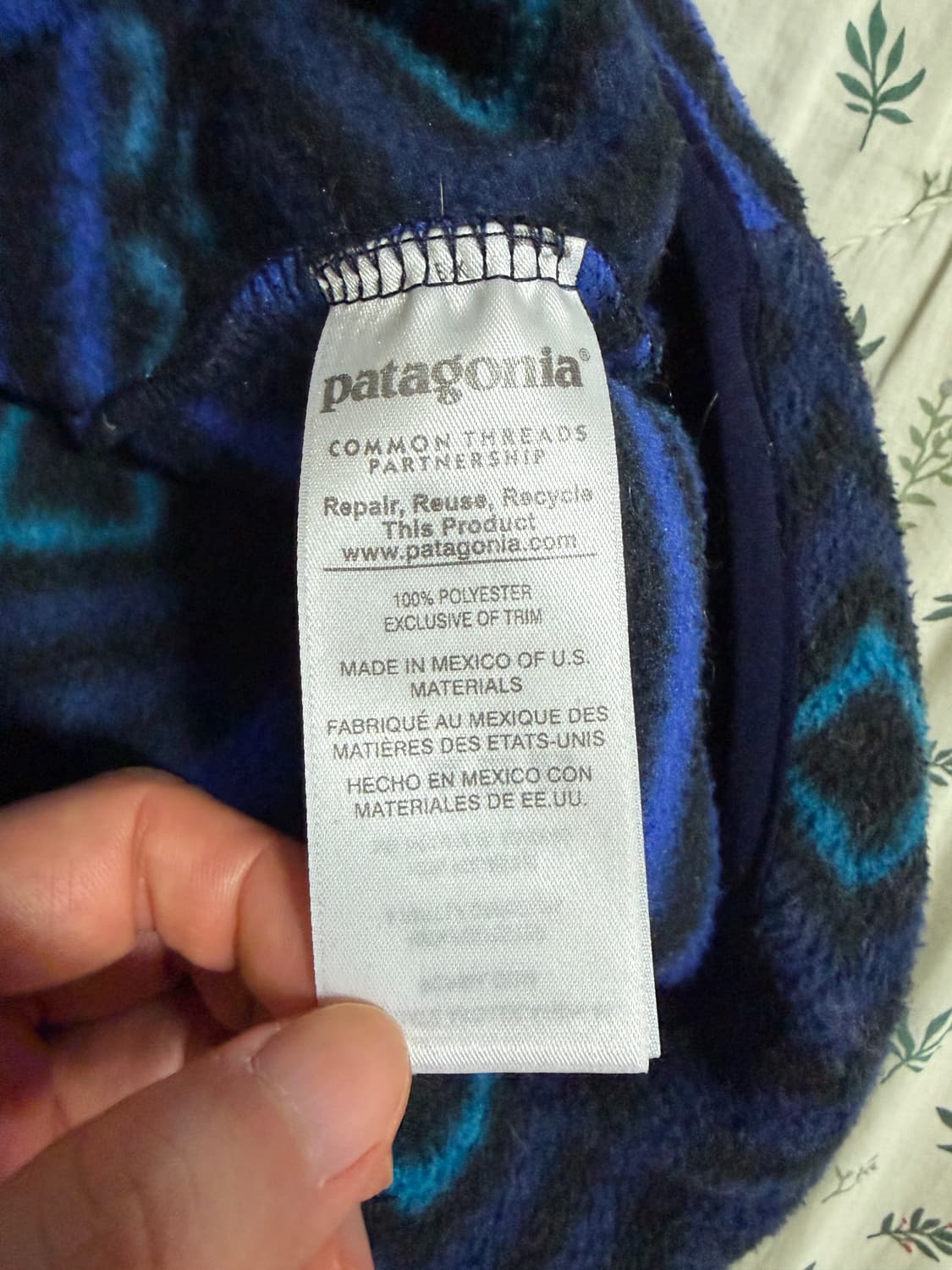 [M] 파타고니아 신칠라 아즈텍 패턴 헤비웨이트 상품이미지3