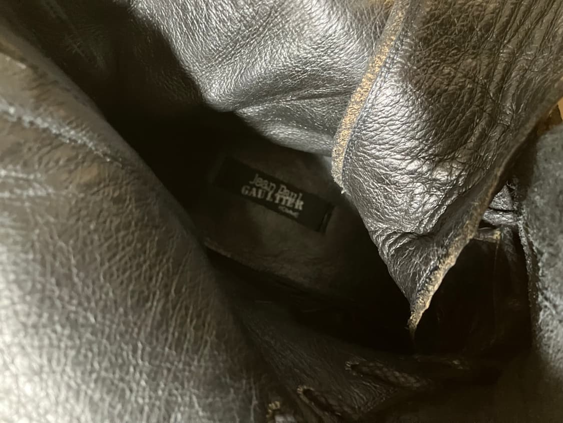 Jean paul gaultier 장폴고티에 아머 파츠 몬스터 롱 부츠 상품이미지9