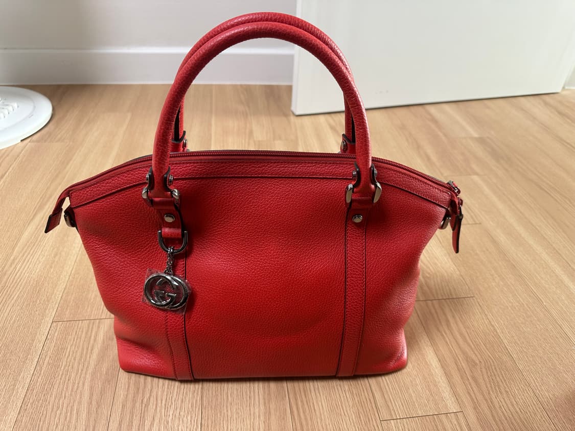 구찌 가죽 토트백 새상품 (어깨끈 있음) 상품이미지2