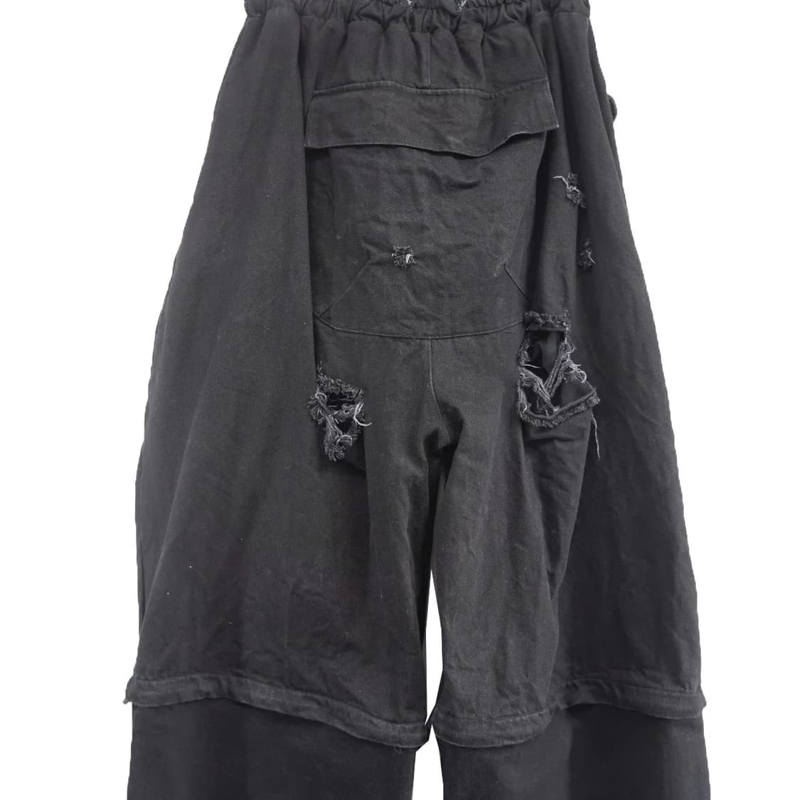 YORI SPORT 와이드 데님 팬츠 Zip  상품이미지4