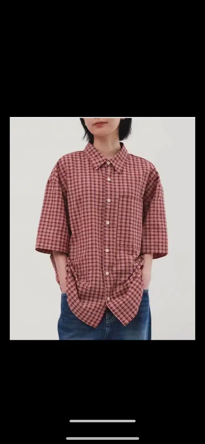 하이파이펑크 체크셔츠 상품이미지1