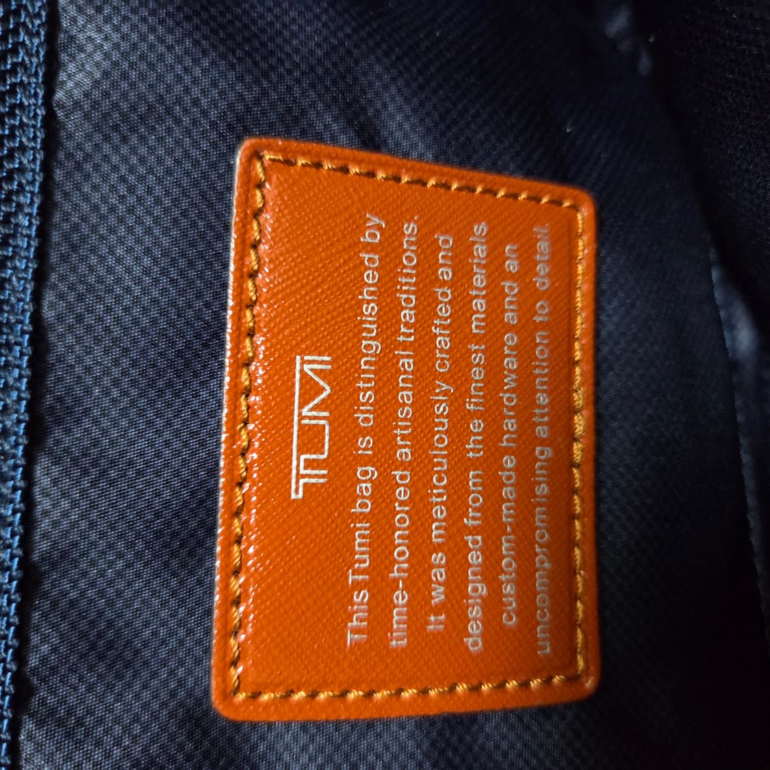 투미 보야져 오렌지 나일론 레더 트리밍 클래식 데일리 숄더 토트백 상품이미지9