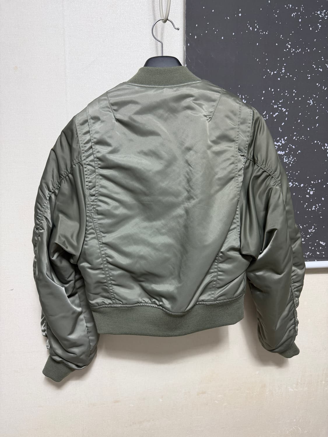 [M] 마틴로즈 슈렁큰 봄버 자켓  상품이미지3