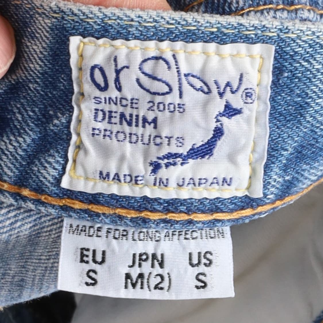 오어슬로우 orSlow Lot 107 Denim Pants 상품이미지9