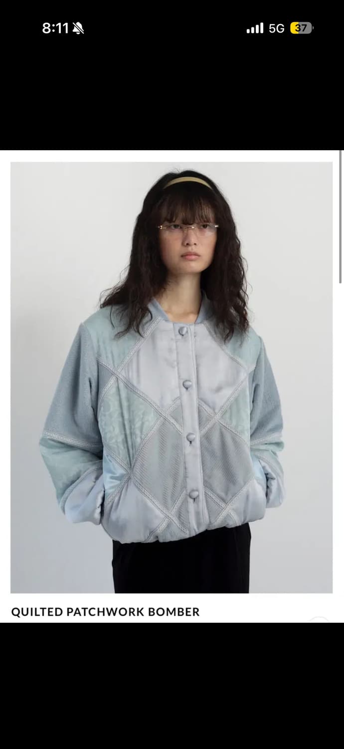 캐롤쇼페 패치워크 봄버자켓 상품이미지2