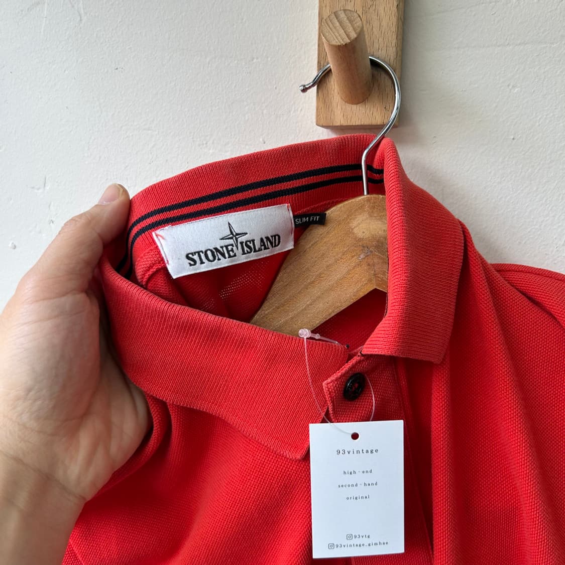 16463 - 스톤아일랜드 반팔 카라티 상품이미지4