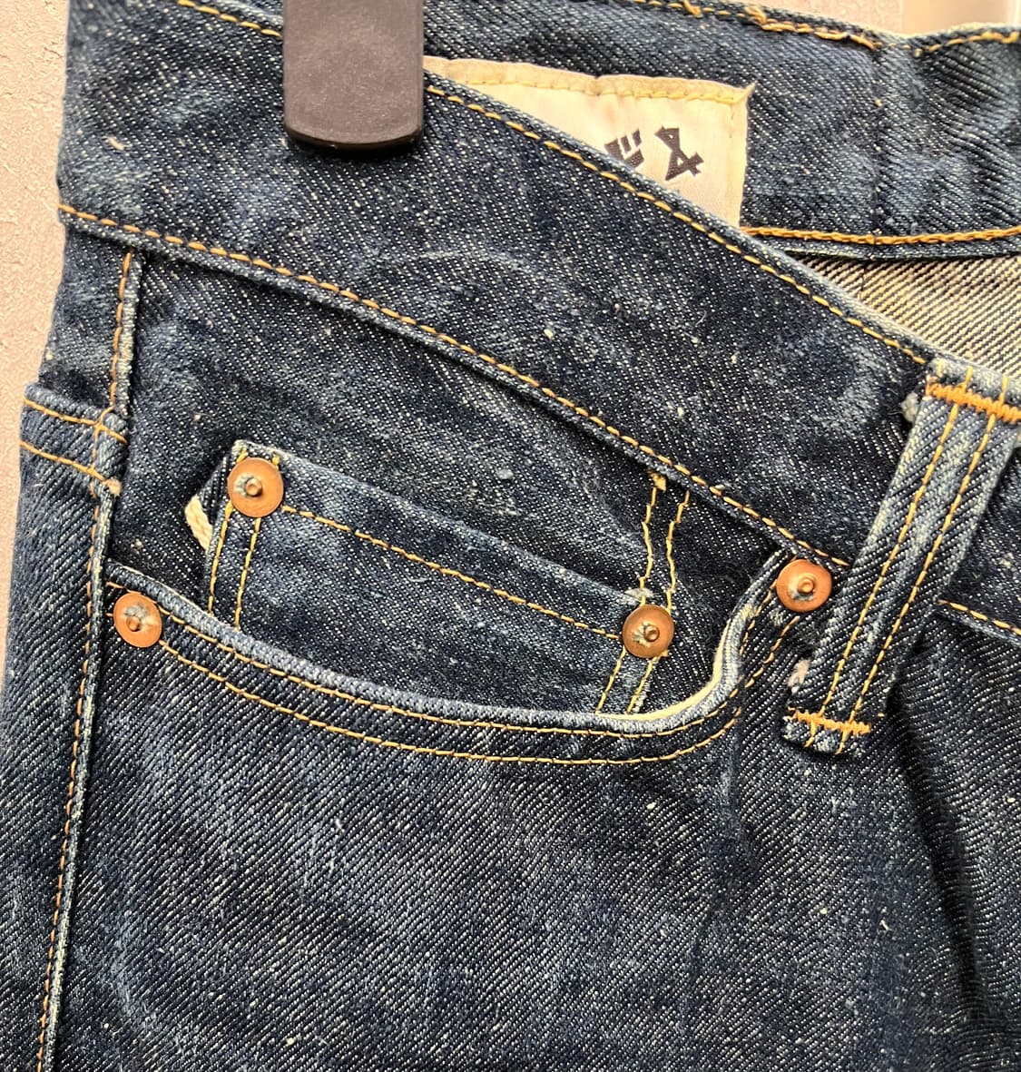 네이키드앤페이머스 셀비지 데님 청바지 30 상품이미지2
