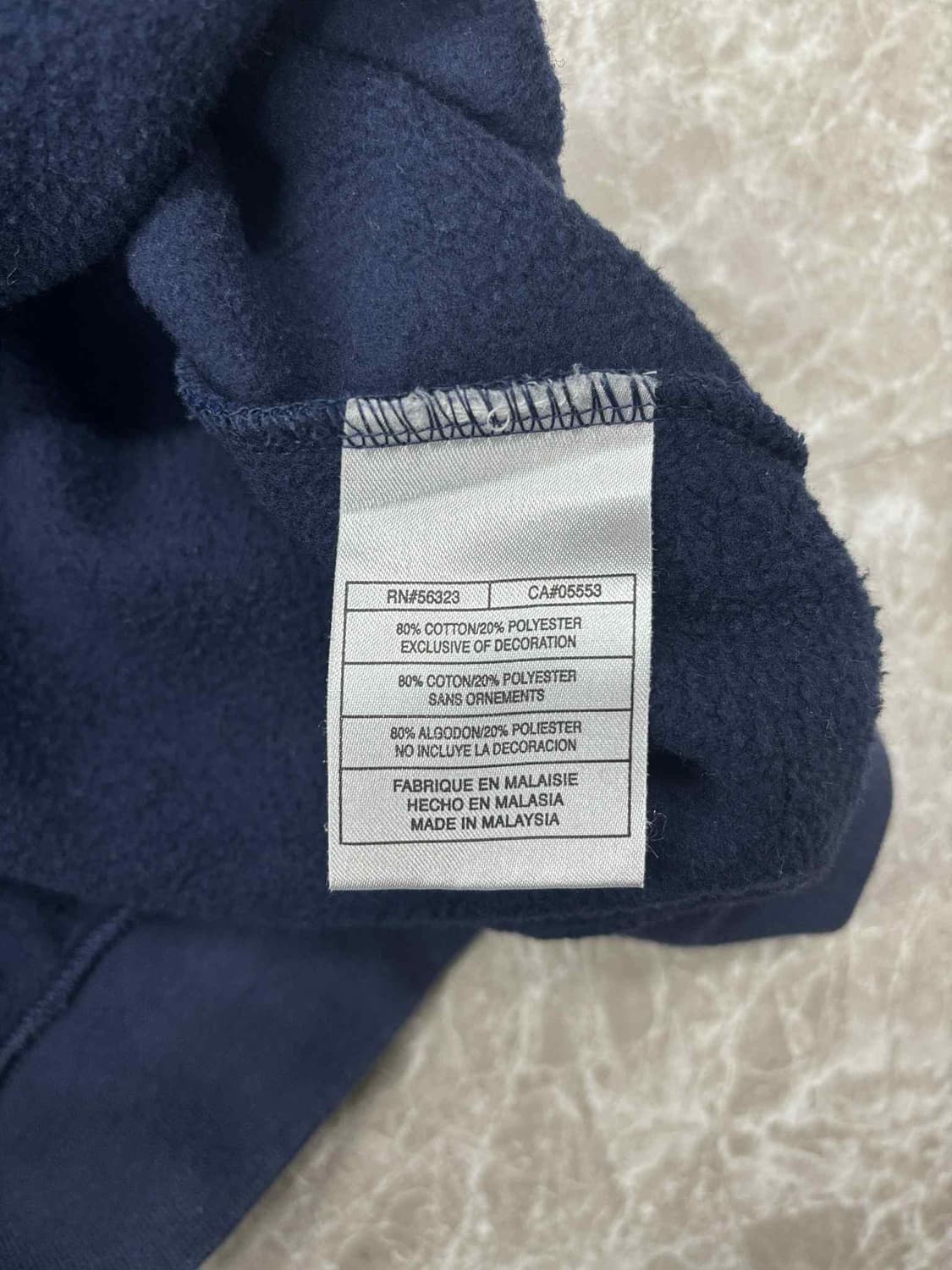 나이키 00s 빅스우시 네이비 사이드라인 대장급 해외판 스웨트셔츠 후드티 상품이미지5