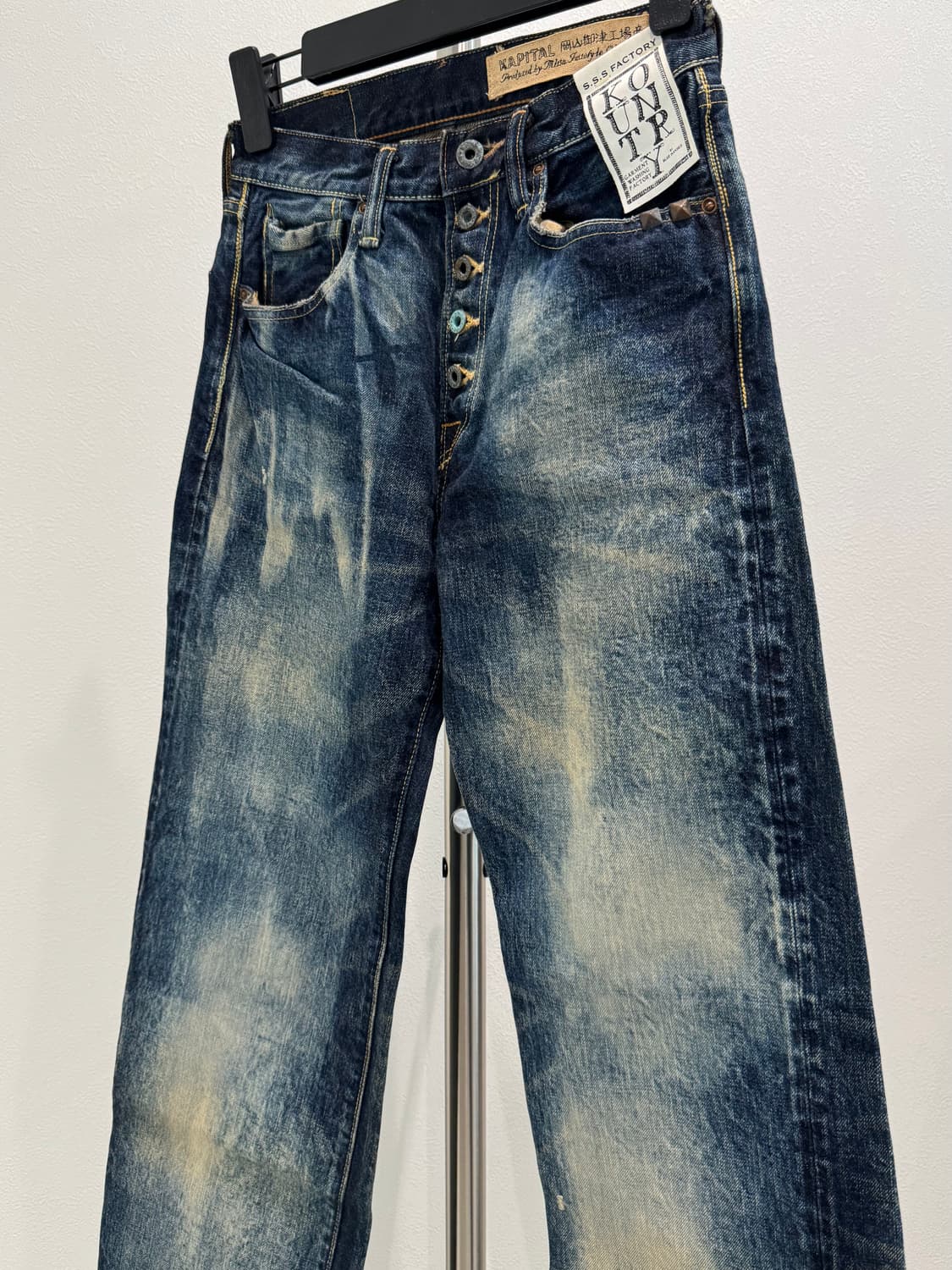 캐피탈 올드 컨트리 워시드 데님 팬츠 상품이미지3