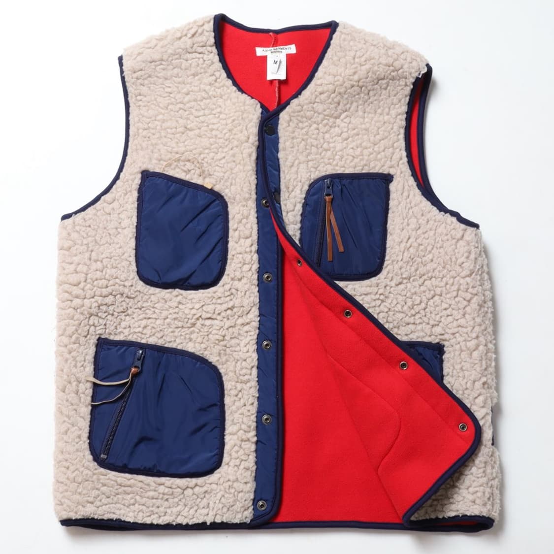 A.blue Garments Fleece Vest

 상품이미지4