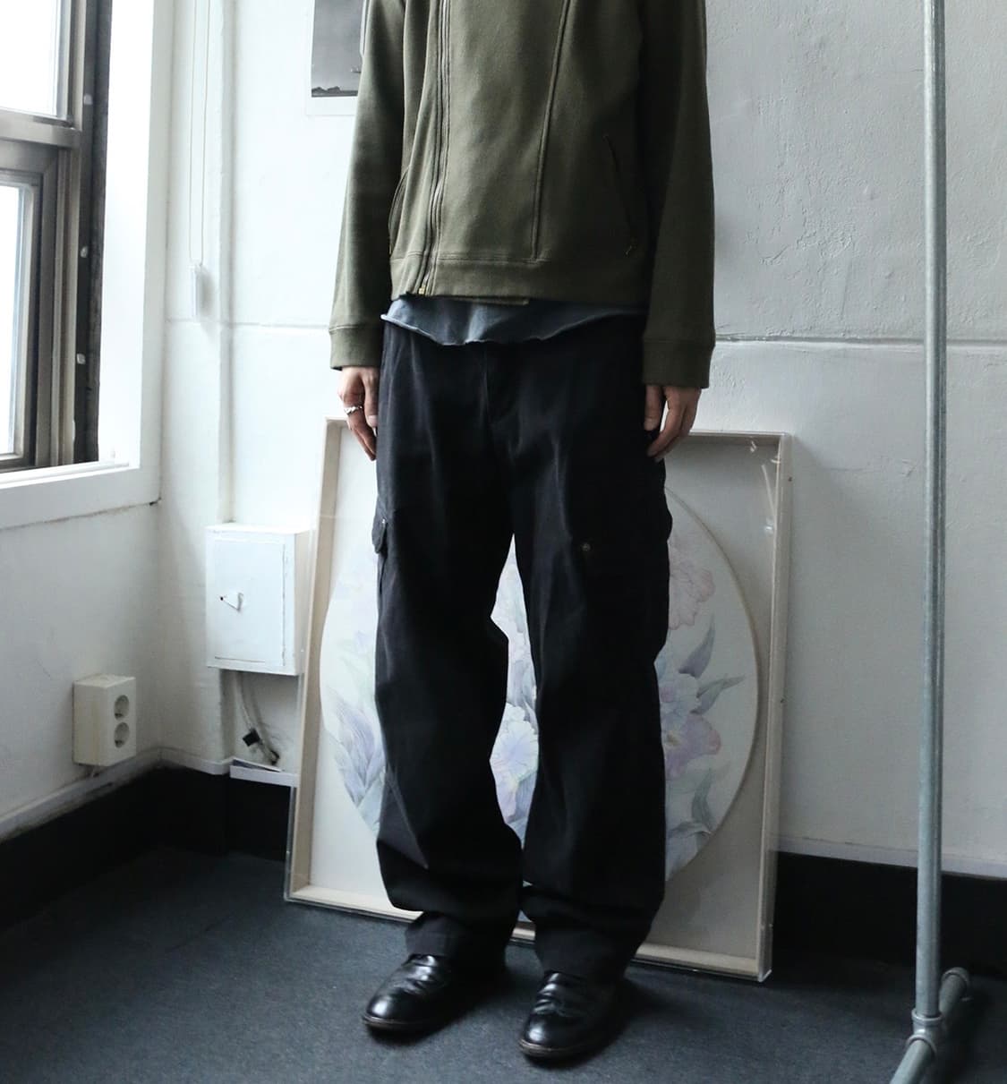 아르마니 블랙 유틸리티 팬츠 상품이미지1