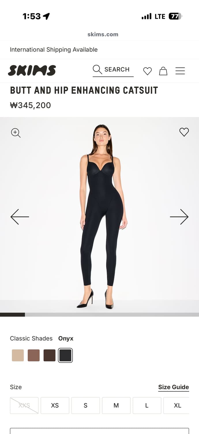 Skim catsuit M 상품이미지1