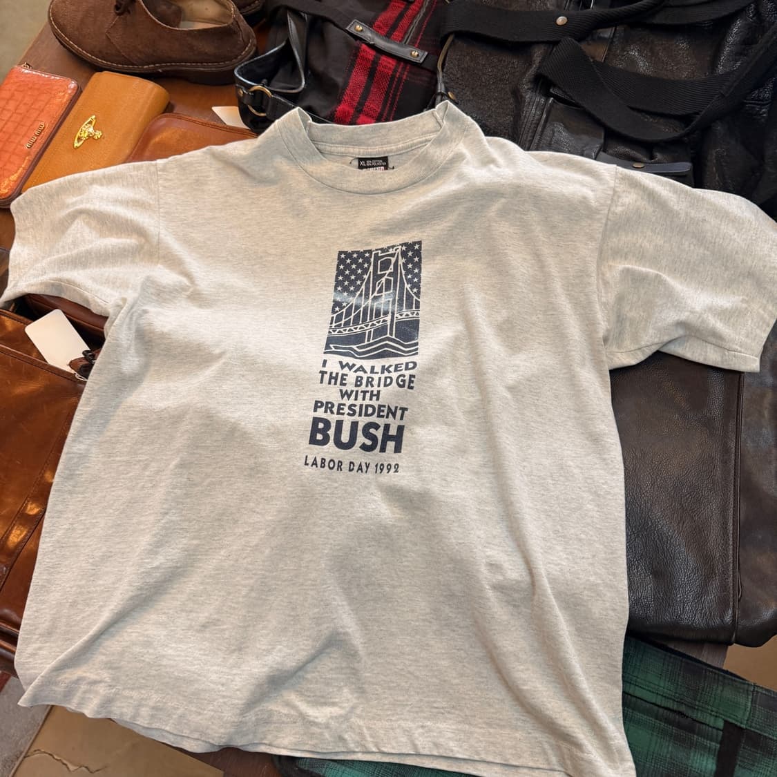 부시대통령 스크린스타 USA 미국빈티지 1992 XL 상품이미지1