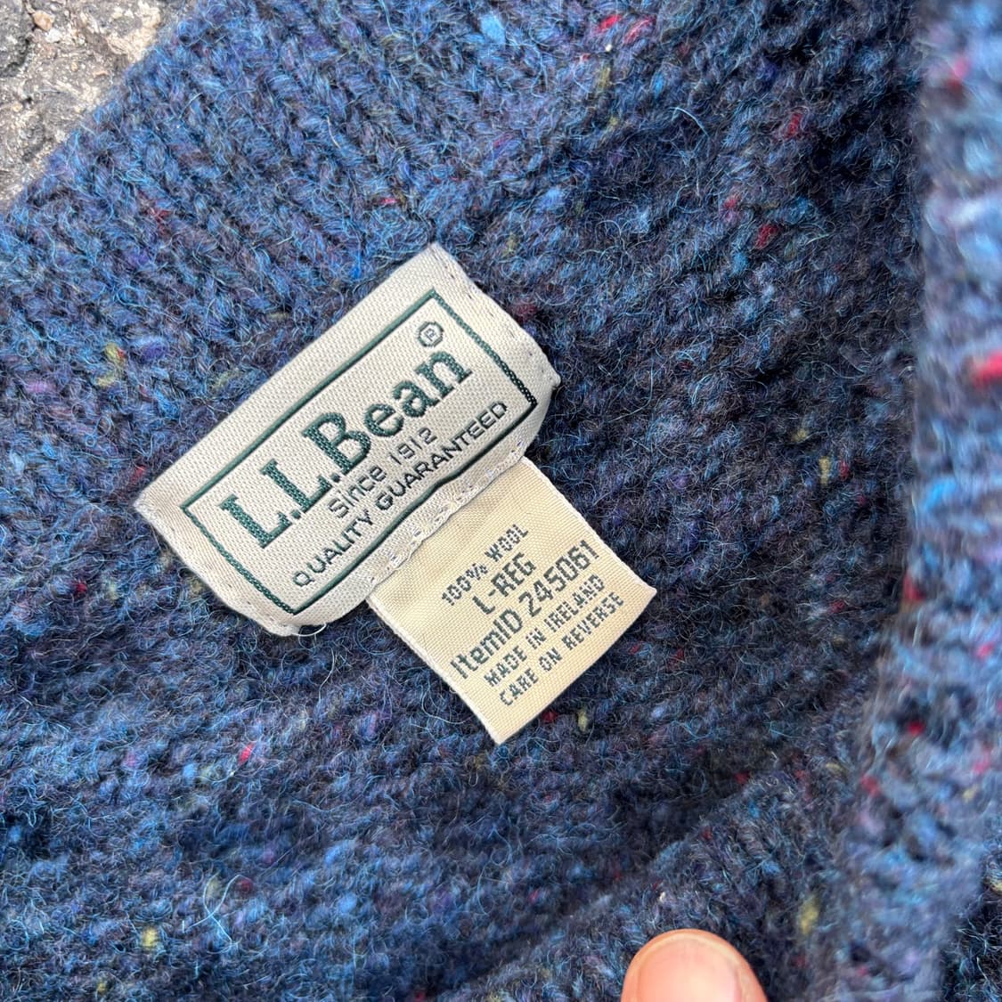 올드 엘엘빈 헤비울 스웨터 상품이미지3