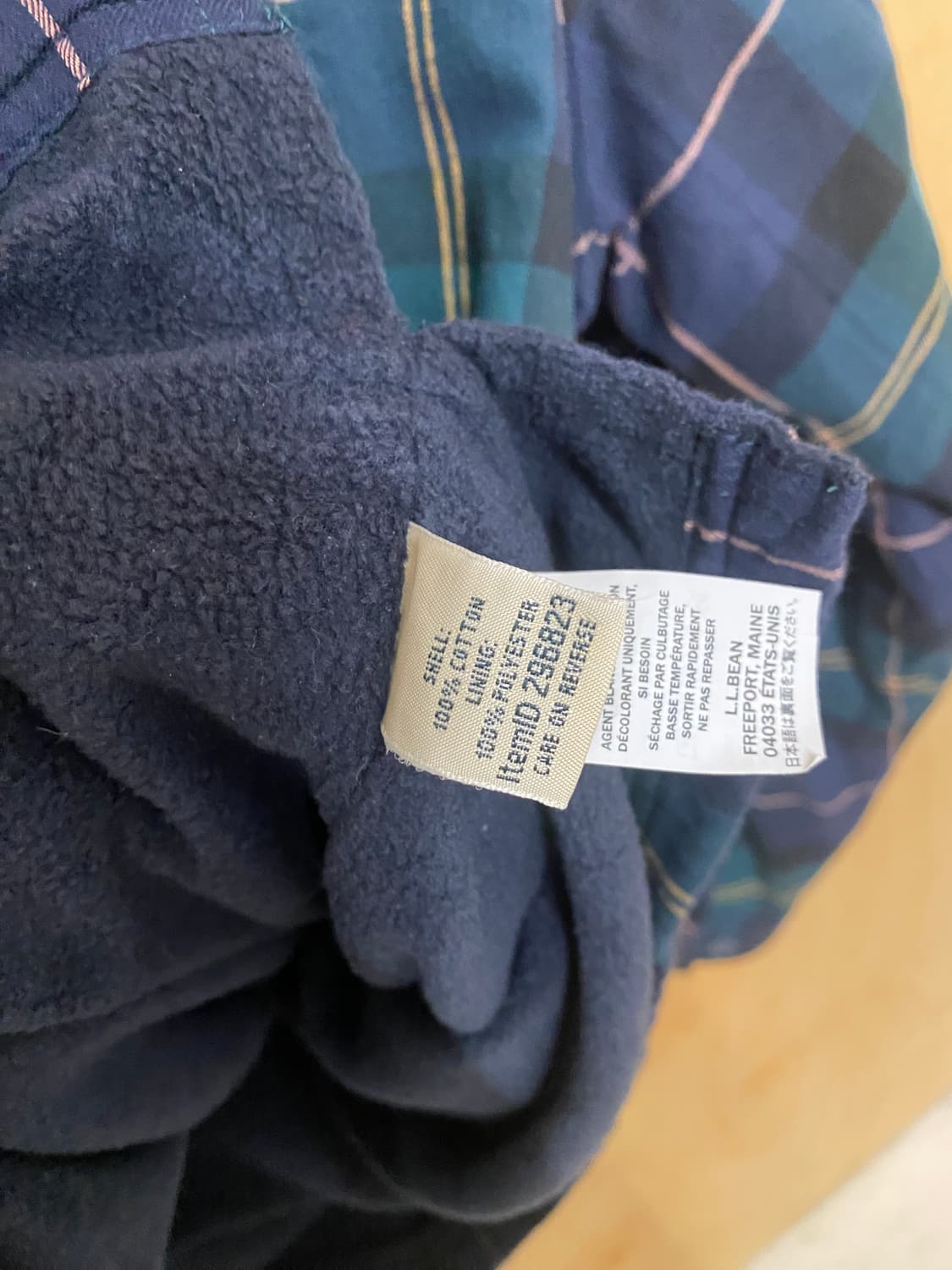 L.L. BEAN black watch shirts jacket 엘엘빈 상품이미지7