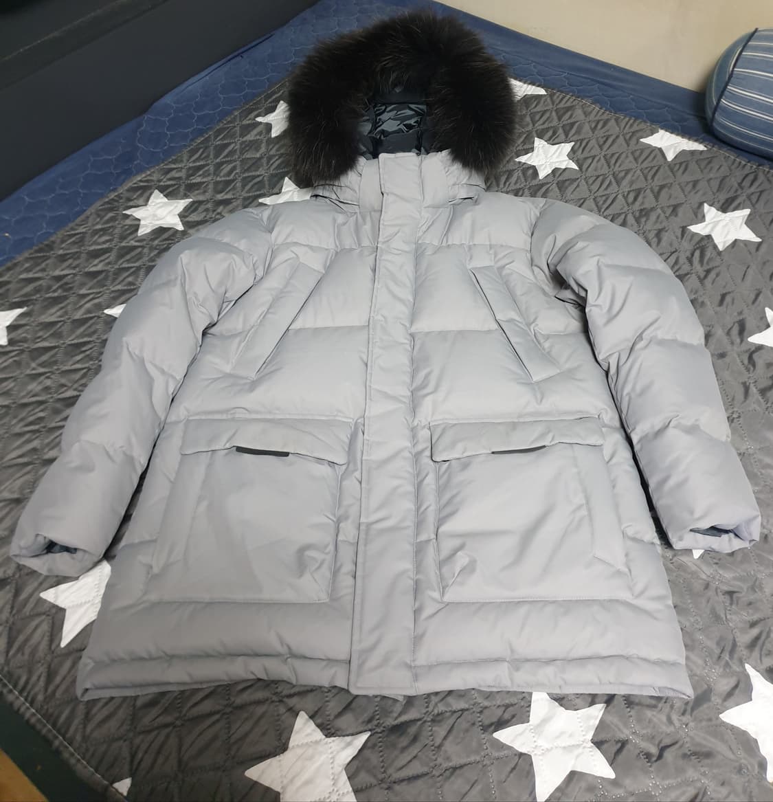 에디바우어 21WINTER 아틱 프리미어 라쿤 구스다운 패딩 (XL) 상품이미지1