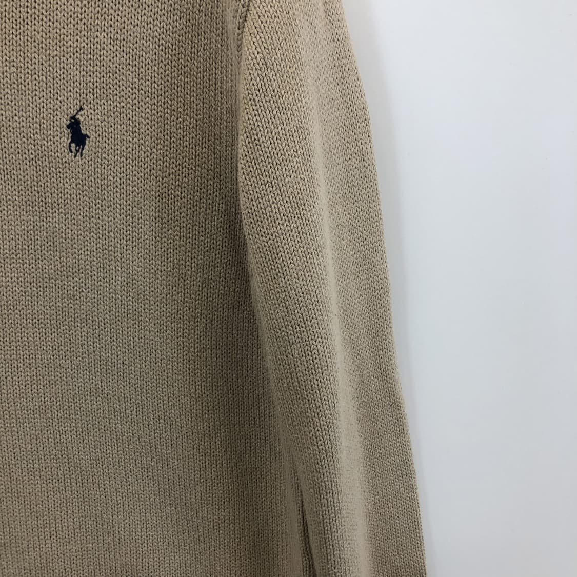 폴로 랄프로렌 포니 코튼니트 L 베이지  상품이미지2