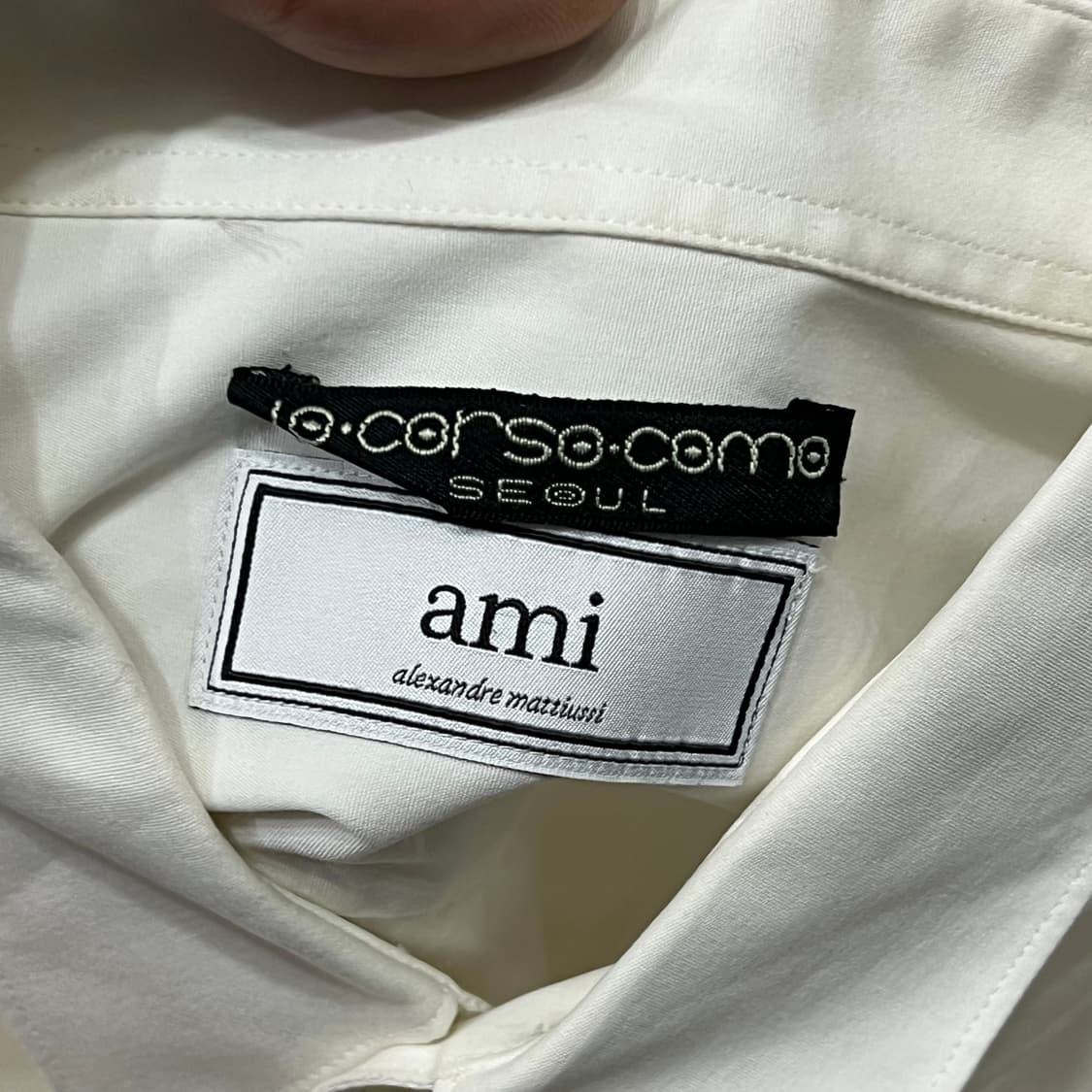  아미 코튼 셔츠 +명품감정서 y14467 상품이미지6