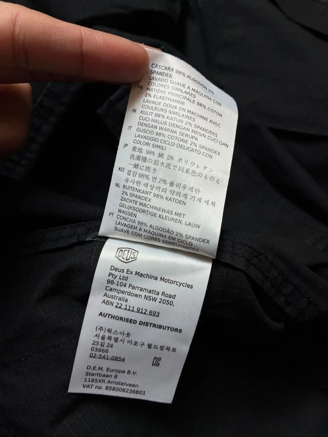 데우스 Deus 립스탑 정글 셔츠 자켓 PN6364 상품이미지9