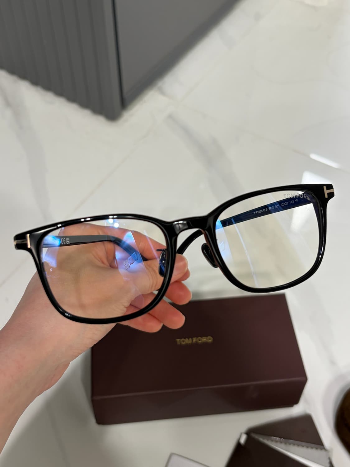 톰포드 FT5925 DB 001블랙 새상품 상품이미지9