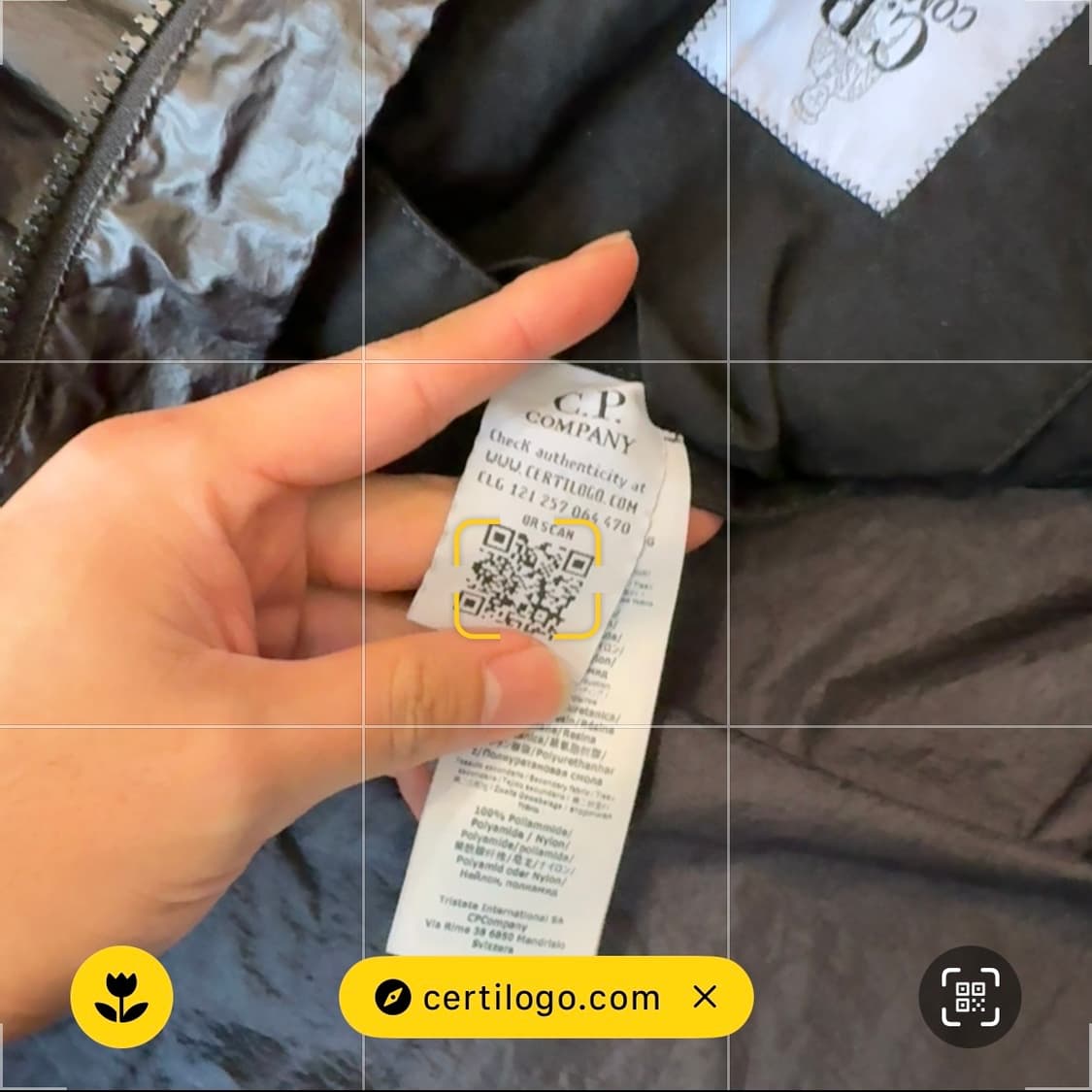 C.P 컴퍼니 정품 Nyber 블랙 고글 자켓 상품이미지7