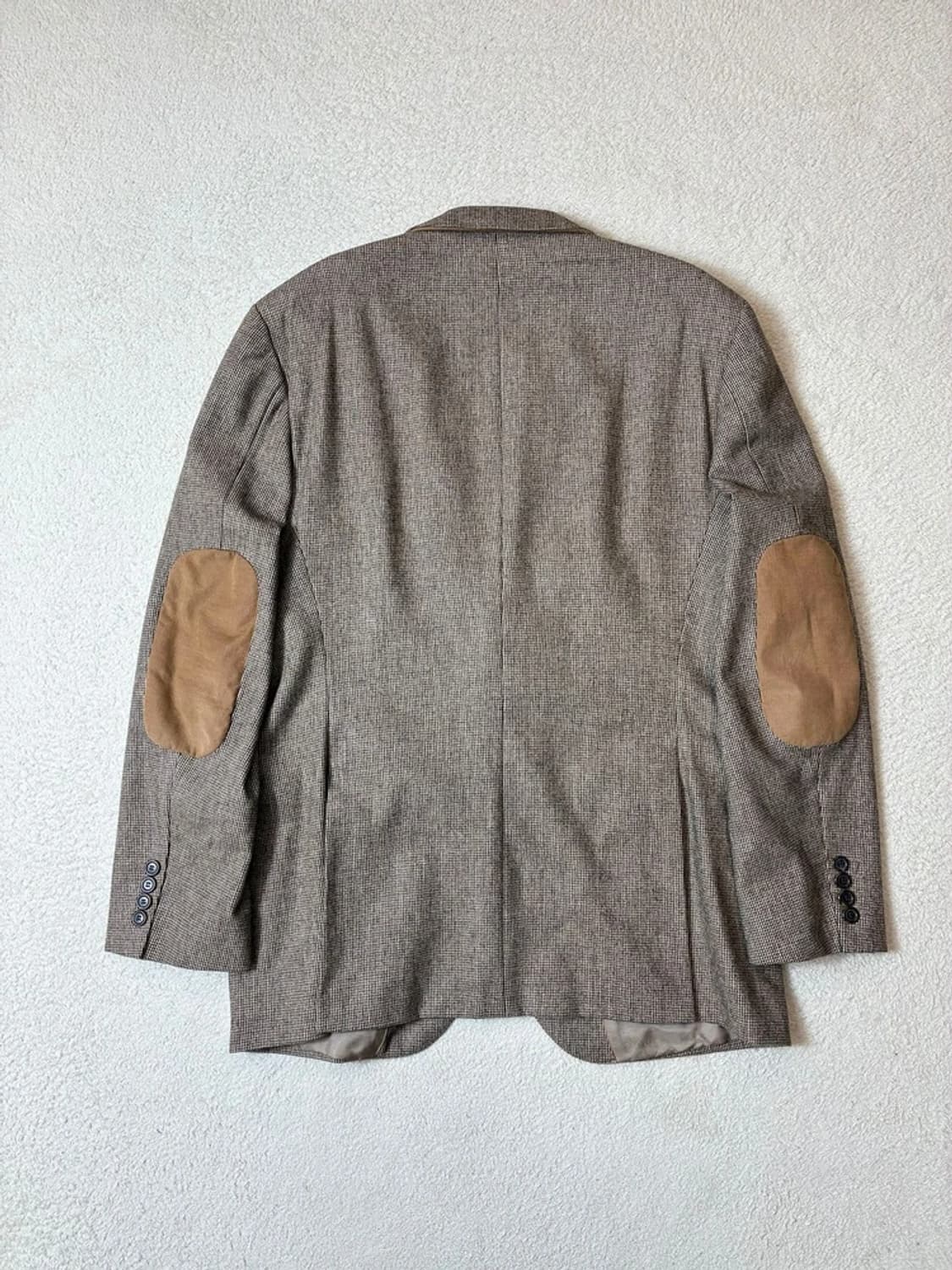 휴고보스 엘보 패치 캐시미어 울 블레이저 자켓 PN6932 상품이미지5