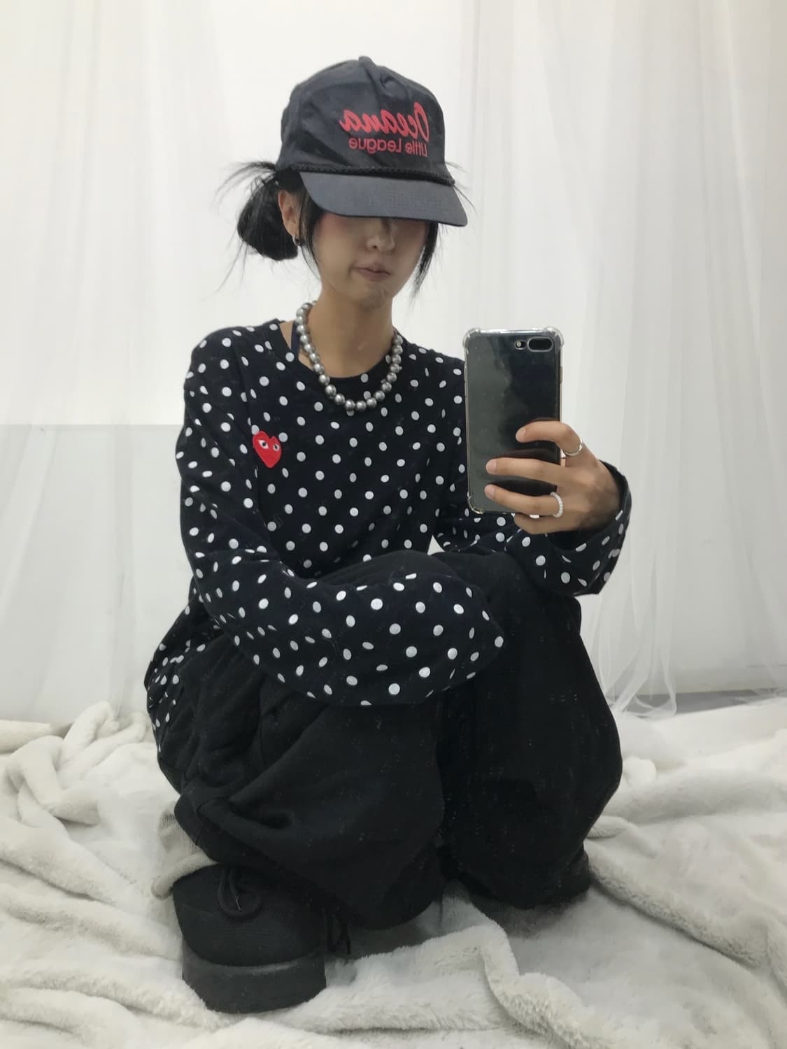 < Comme Des Garcons Dots L/S> 상품이미지5