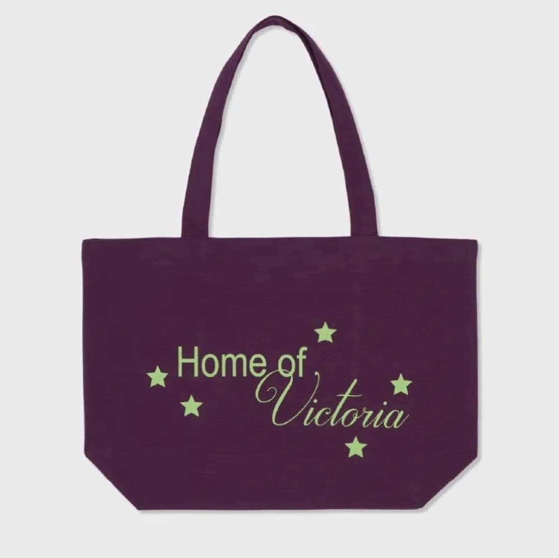 홈바디띵즈 홈오브빅토리아 에코백 미드나잇 퍼플 상품이미지1