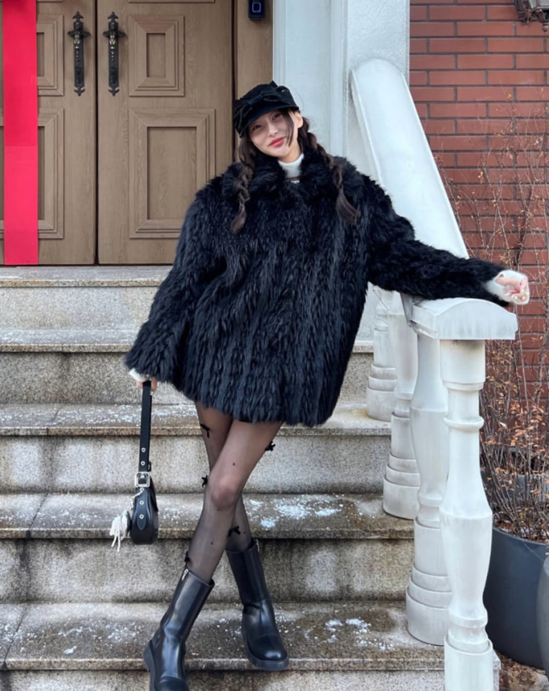 320쇼룸 에코퍼 퍼자켓 상품이미지1